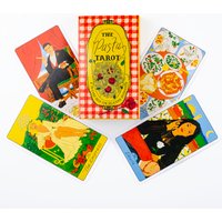 78Cards The Pasta Tarot Cards English Visions Divination Edition Deck Board Playing Games