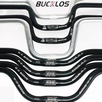 AliExpress NONE BUCKLOS Bike Handlebar 31.8mm Mountain Bike Riser Bar 720/780mm Bicycle Swallow Handle Bar Aluminum Alloy MTB BMX Handle Bar