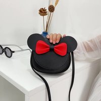 Cute Child Purse Women's Girl Cartoon Crossbody Bag Cute Mouse Ear Bowknot Handbag Fashion Designer Ladies Shoulder Bags