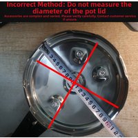 Silicone Pressure Cooker Sealing Ring 18-32cm Leakproof Silicone Rubber Gasket Heat Resistant 2-8L Replacement Part Cooker Parts