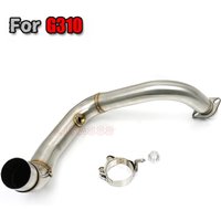 AliExpress NONE Motorcycle Exhaust Slip on Motorcross Front Pipe For Bmw G310R G310Gs 310R G 310Gs Pipe Pit Bike Elbow Motorcross