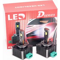 2Pcs Headlight D1S D2S D3S LED Bulbs 80W D1 D2 D3 Headlamp 6000K Auto Lamp 12V