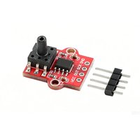 3.3-5V Digital Barometric Pressure Sensor Module Liquid Water Level Controller Board 0-40KPa Connect 2.5mm Soft Tube For Arduino