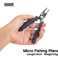 Kingdom 62g Fishing Pliers Hook Remover Multifunctional Plier Steel Knot Scissors Line Cutter Fishing Accessories Equipment