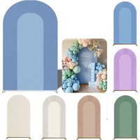 Yeele Stripes Arch Backdrop Cover For Baby Shower Birthday Party Wedding Decor Chiara Arch Wall Photography Background Custom