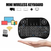 Mini Wireless Keyboard English With Touchpad 2.4GHz No Backlit Mouse Remote Control For Windows Android TV Box Smart TV PC iPad