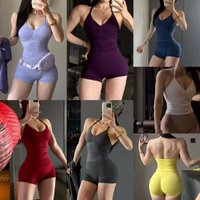 DFLOGO Women's High Waist Seamless Fitness Shorts, Hip Lifting, Sweat Absorbing, Breathable Yoga Shorts, Running Shorts
