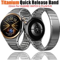 Originales Titanarmband für Huawei Watch 6 Pro 46mm Schnellverschluss Metallarmband 22mm Band für Huawei Watch 6 5 4 GT7 GT6 GT5 GT4