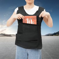 Anti-Stich-Weste mit Handschuhen + Aufbewahrungstasche, Körperschutzweste, Sicherheits-Safe-Schutzjacke, Sicherheit, taktischer Stich, verstellbare Schulter/Taille