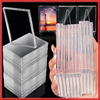 Acrylic Card Cover Idol Photo & Game Card Polaroid Photo Laminated Highly Transparent Hard Brick Displaying