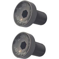 AliExpress NONE Mi.Xim 2Pcs Bicycle Bottom Bracket M12 Crankset Screw MTB Road Bike Crankset Crank Arm Fixing Bolts Bike Screws Black