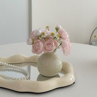 Minimalist Mini Ceramic Vase Ins Style Home Desktop Decoration Vase Ornament