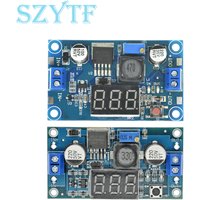 LM2596 DC DC Step Down Converter Voltage Regulator LED Display Voltmeter 4.0~40 To 1.25-37V Buck Adapter Adjustable Power Supply