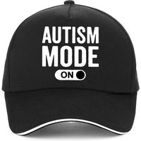 Funny Best Autism Mode On hat men Women Graphic Cotton baseball cap Harajuku pop y2k Summer trucker Snapback hats bone