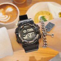 Men Women Digital Watches with Bracelet Multifunction Sports Watches Fashion Couple Watch Electronic Clock For Boys and Girls