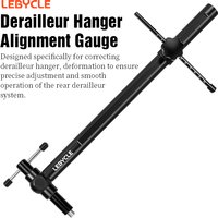 AliExpress LEBYCLE MTB Road Bike Derailleur Hanger Alignment Gauge Professional Bike Tail Hook 360° Rotation Alignment Correct Repair Tool