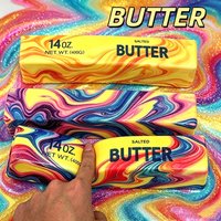 Squishy Butter Soft Squeeze Fidget Toys Slow Rebound Sticky Squishy Sensory Stick Squish Stress Relief Abreact Toy Autism Gift