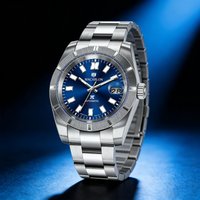 New MACARLON Design 38mm Mechanical Watch Men Sapphire Glass Luminous Stainless Steel Waterproof China NH35 Automatic Watch