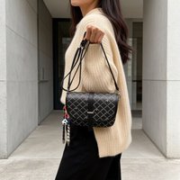 Best Superstar Show Diaper Bag Luxury Leather Square Satchel Fashionable Vintage Crossbody Purse For Women Commuter