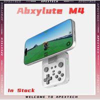 Abxylute M4 Magnetic Phone Gamepad - Snap-On Portable Controller For IOS Android Switch PC Cloud Gaming & Retro Emulation