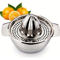 KEMORELA Stainless Steel Lemon Squeezer Manual Juicer For Orange Lemon Squeezer Reamer Fruit Vegetable Squeezer Cup Kitchen Tool