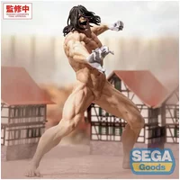 Newest SEGA GigantiX Attack on Titan Eren Yeager Kyojin Original Collectible Model Toys Ornament Doll Gift