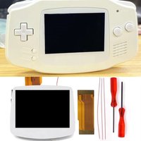 HISPEEDIDO Pre-Laminated V5 HD 720x480 Drop-in Screen For GBA V5 IPS LCD Kits Replacement Desaturation FRM OSD Menu Retro Pixel