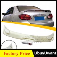 Spoilers Factory Better New Design ABS Plastic Rear Boot Spoiler For Wing Toyota Corolla 2003 2004 2005