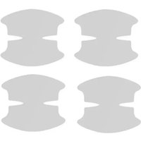 8PCS Universal Car Door Handle Bowl Scratch Protective Stickers Transparent Car Handle Anti-collision Protection Strip