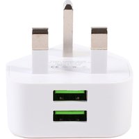 UK Plug Single USB Double USB Adapter Mains USB Adaptor Wall Charger Travel Wall Charger Travel Charging Cable