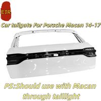 Car Accessory Rear Cover Fits For Porsche Macan 2014-2017 And Upgrade Auto Back Cover tailgate use with macan through taillight