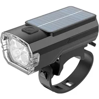 AliExpress VENUSWING Solar Bicycle Light TYPE-C Rechargeable Cycling Flashlight 3Lighting Modes Headlight Waterproof Night Riding Cycling Accessories