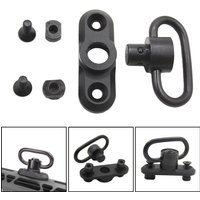 Handguard M4 1pc/set MLOK Standard QD Sling Swivel Adapter Rail Mount Tools Kit Qd Sling Mount Mlok Handguard 5 Slot Rails