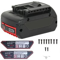 BAT618G Lithium Ion Battery Plastic Case Box Shell For Bosch 18V Li-ion Battery Pack Housings Nickel Spring Key Switch Sticker