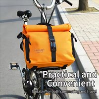 AliExpress NONE 7-10L Cycling Storage Bag Fit For Brompton Dahon Folding Bike With Pig Nose Waterproof Multifunctional Large Capacity Bag