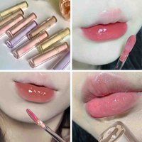 Frozen Tea Mirror Lip Gloss Long-lasting Moisturizing Waterproof Non-fading High Color Gloss Mirror Lip Gloss Cosmetics