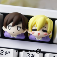 Oran High School Host Club Fujioka Haruhi King Keycap Personality Decoration Single Anime Keycaps Keyboard Accessories Esc Gifts