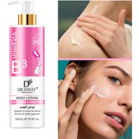 500ml DR.DAVEY Vitamin B3 Body Lotion Large CapacityVitamin B3Body Lotion Sunscreen2Combination1Body Lotion Moisturizing Beauty
