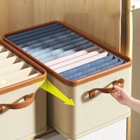 Foldable Clothes Organizerr Storage Box ClothesT-Shirt Pants Storage Closet Organizer Drawer Organizer Toy Storage Box