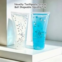 Toothpaste Coconut Oil Stress Ball Shapeable Squishy Toy Non-Bounce Jam Vaseline ASMR Fidget Toys for Adults Anti Stress Gifts