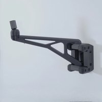 BUILDLY Wall Mount Holder for Lego 75382 UCS Tie Interceptor Star Wars DIY Building Block Wall Display Bracket