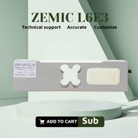 ZEMIC L6E3 Weighing Sensor L6E3-C3 Cantilever Load Cells Weighing Force Sensor Compression Industrial Robot Automation Tester