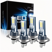4x H7 LED Headlight Bulb Kit High Low Beam 220W 60000LM Super Bright 6000K White