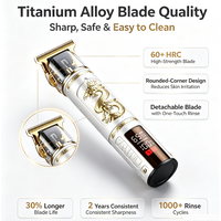 Neue Professionelle Elektrische Rasierer für Männer Rasierer für Männer Mäher Bart Trimmer Barber Rasieren Maschine T9 Haar Clipper Dropshipping