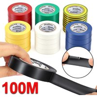 10/20/50/100M Flame Retardant Electrical Insulation Tape Strong Adhesive Wire Harness Tape for Electrical Wiring Waterproof Tape