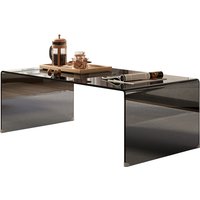 New coffee table glass living room household rectangular small apartment simple modern mini office tea machine table minimalist