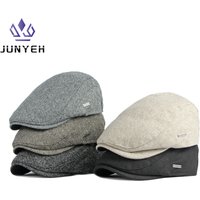 Autumn Winter Thick Warm Newsboy Caps Men Women Soft Beret Hat Casual Fashion Detective Hats Retro Driver Flat Caps