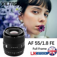 【UK Stock】Viltrox AF 55mm F1.8 EVO Full- Frame Lens for Sony E-Mount Cameras ZV-E10 FX3 A7IV ZV-E1 A7CII A7R A7RIV A9 A9II A7RIII A7SIII