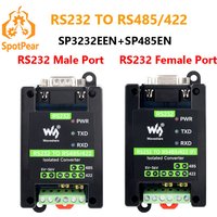 Industrial-grade RS232 to RS485/422 Active Digital Isolated Serial Converter SP3232EEN SP485EN Chips