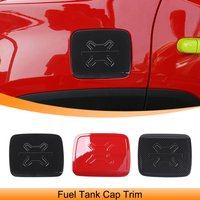 for Jeep Renegade 2016-2020 2021 2022 2023 2024 Fuel Tank Cap Decoration Cover Trim Oil Gas Tank Cap Car Exterior Accessories
